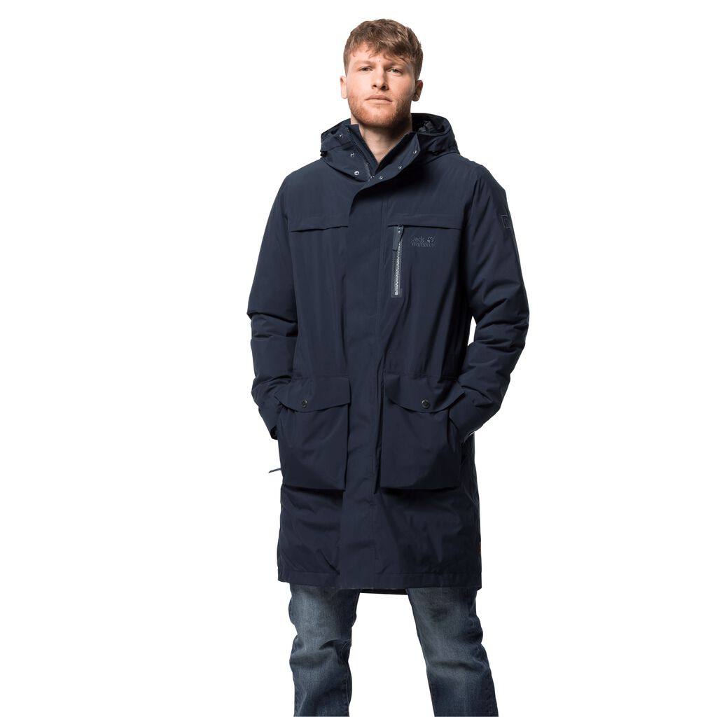 Jack Wolfskin COLD BAY μπουφαν χειμερινα ανδρικα μπλε | GR1334516